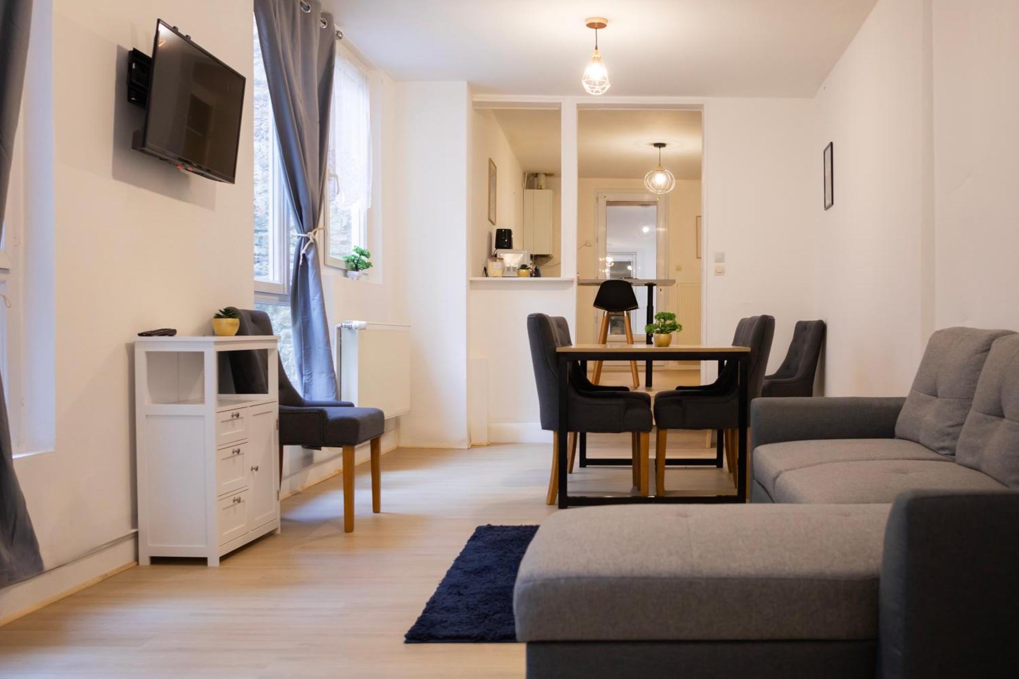 Spa Central Charmant Duplex Cosy 90M2 A 300M Rue Pietonne Et 500 M Du Port Boulogne-sur-Mer Exteriér fotografie